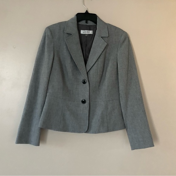 Kasper Business Classic Blazer Jacket Size 8 Career workwear elegant - Picture 1 of 8